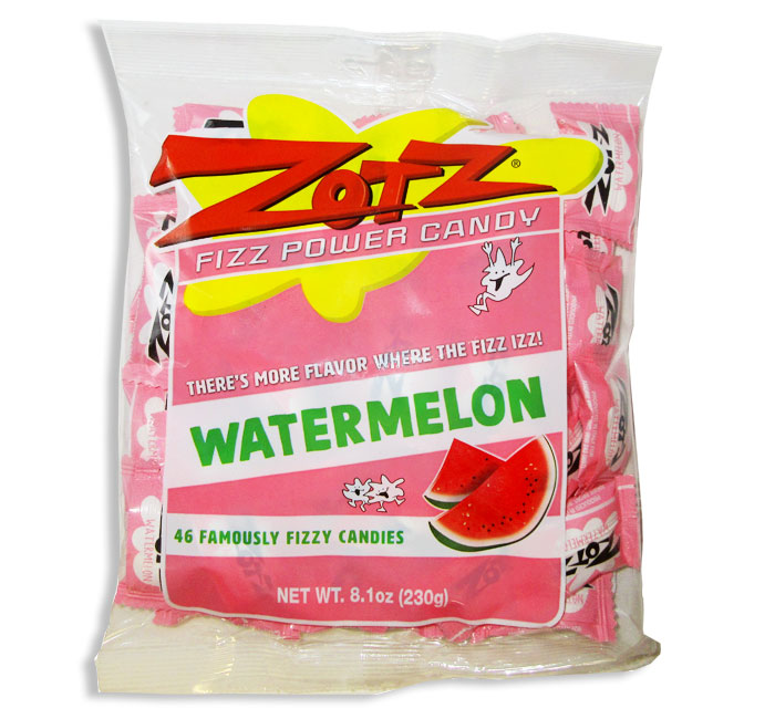  Zotz Fizzy Candy Zots Candies, 200 Pieces Bulk Pack Assorted  Flavors Fizz Candy, Cherry Blue Raspberry Grape Apple Watermelon Orange and  Strawberry, with Nosh Pack Candy Bag : Grocery 