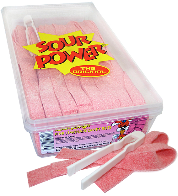 Sour Power Straws Pink Lemonade - 1.75oz
