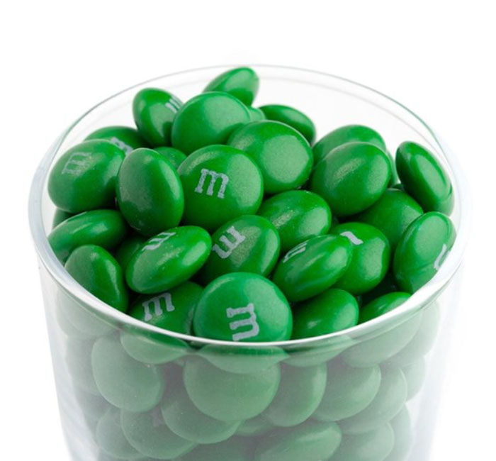 Bulk Green M&M's 10lbs   – /SnackerzInc.