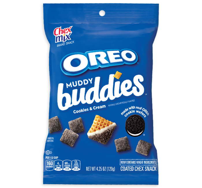 thumbnail image 2 of Chex Mix Muddy Buddies Peanut Butter & Chocolate Snack Mix 7 Oz 7 Oz... 2 of 9