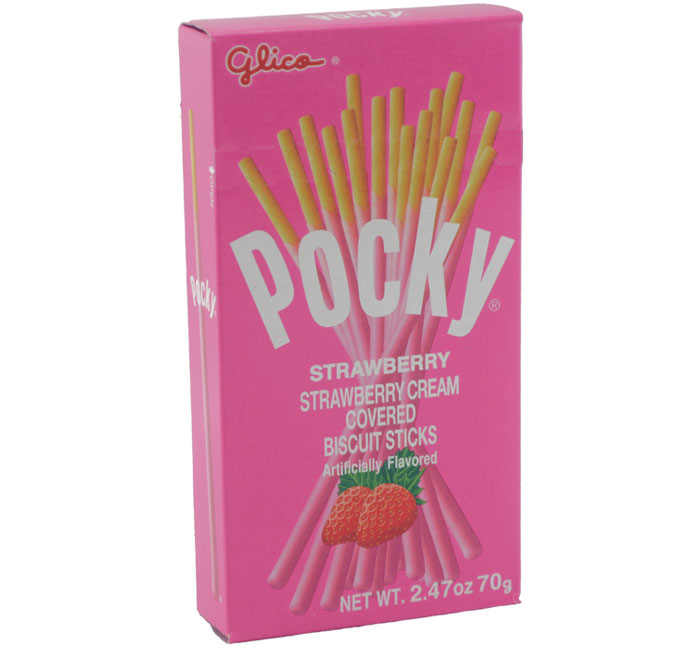 Pocky Limited Edition Mint Cream Covered Cocoa Large 2.47oz box