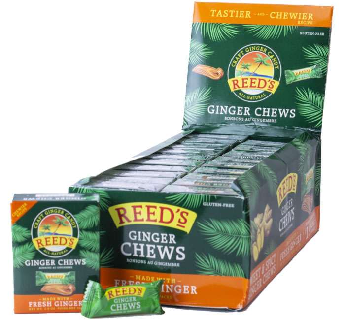 Reeds Ginger Candy Chews 0423