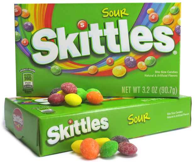 Skittles вкусы