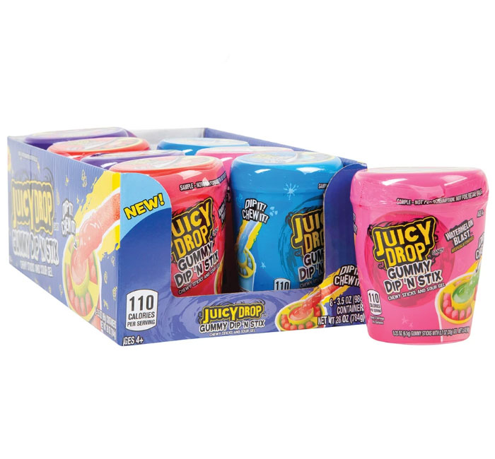 Is Juicy Drop Gummy Dip N Stix Halal? 