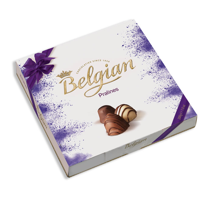 THE BELGIAN TRADITION CHOCOLATE PRALINES GIFT BOX