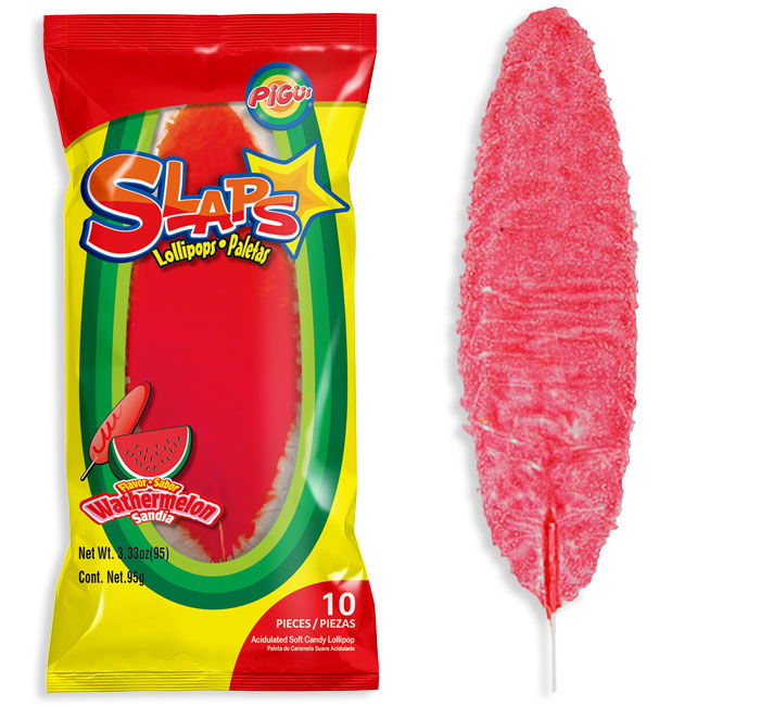 10ct. Bubble Gum Lollipop Bag