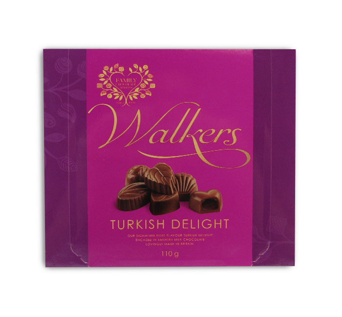 WALKERS MILK CHOCOLATE TURKISH DELIGHT GIFT BOX