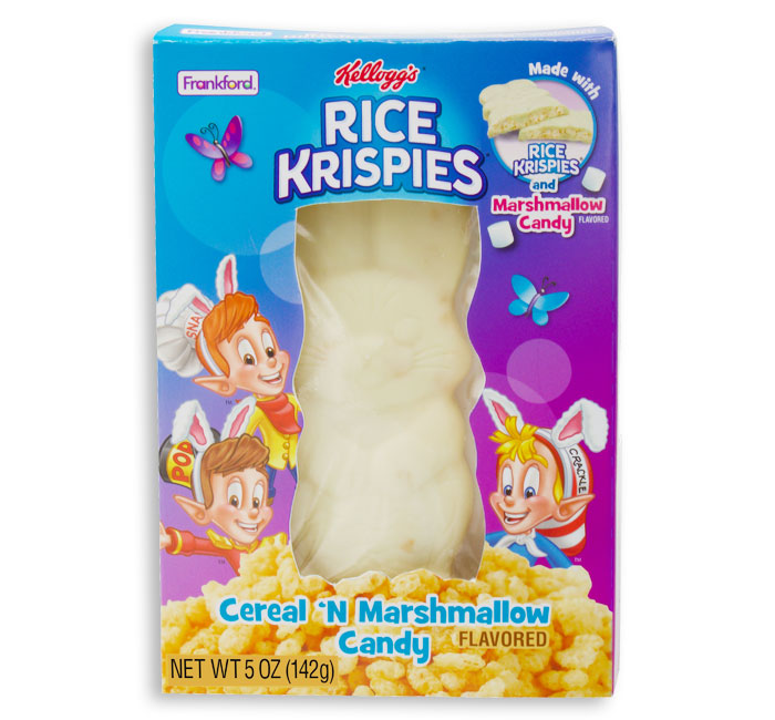 RICE KRISPIES W MARSHMALLOW CANDY RABBIT