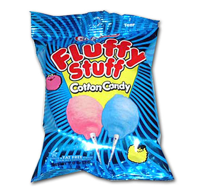 Charms Fluffy Stuff Cotton Candy 1oz. Bag