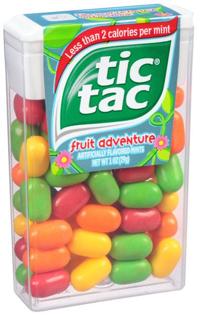 Tic-Tac Fruit Adventure – Evolution Candy