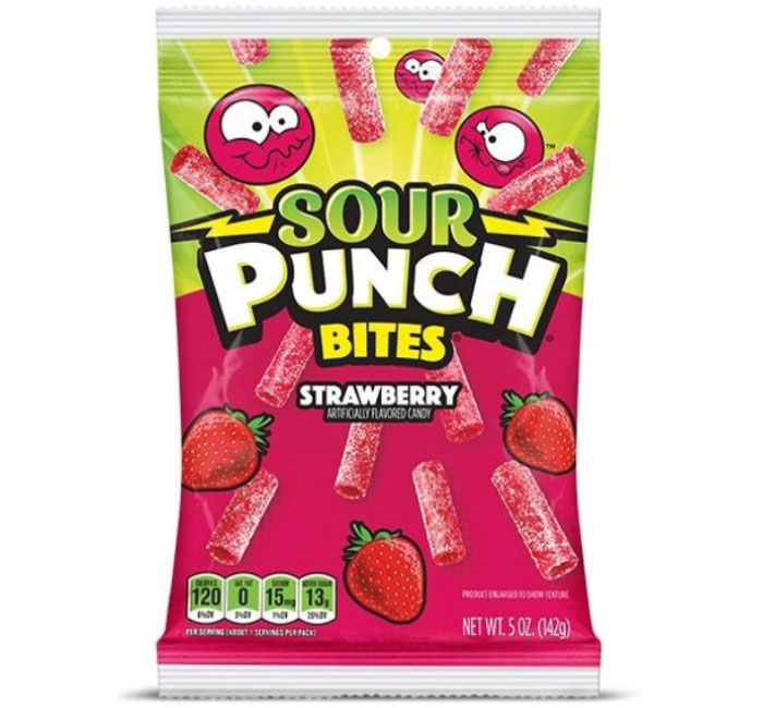 Spangler Sour Punch Candy Canes 12ct, Christmas Gluten and Nut