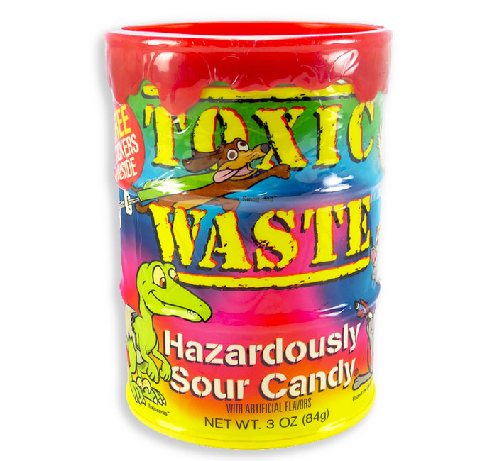 Toxic Waste Candy Yellow Bank