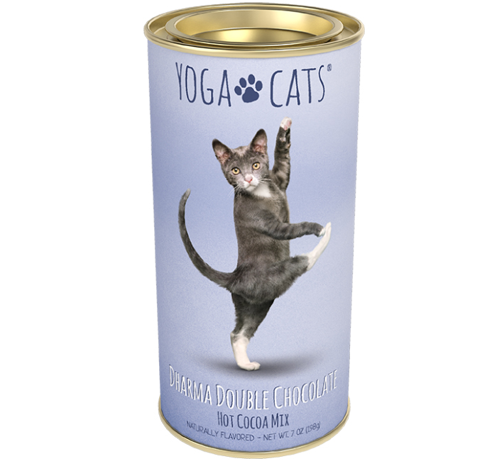 YOGA CATS DHARMA DOUBLE HOT CHOCOLATE